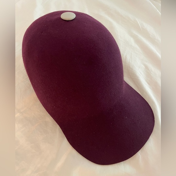 Purple Lanvin wool felt hat - Picture 3 of 5